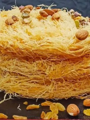 ঘিয়ে ভাজা শাহী লাচ্ছা সেমাই